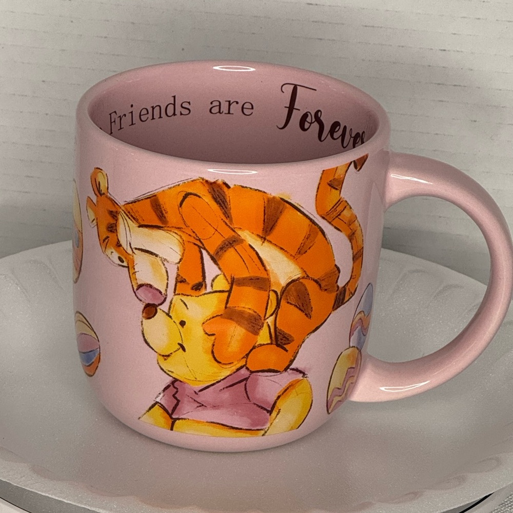 Disney MUG True Friends are Forever Pooh Tigger Eeyore - Picture 1 of 6